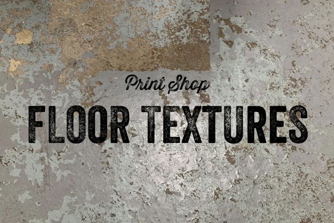 Print Shop Floor Textures - 30 Items