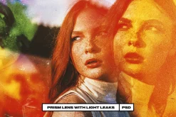 Prism Lens with Light Leaks Photo Ef