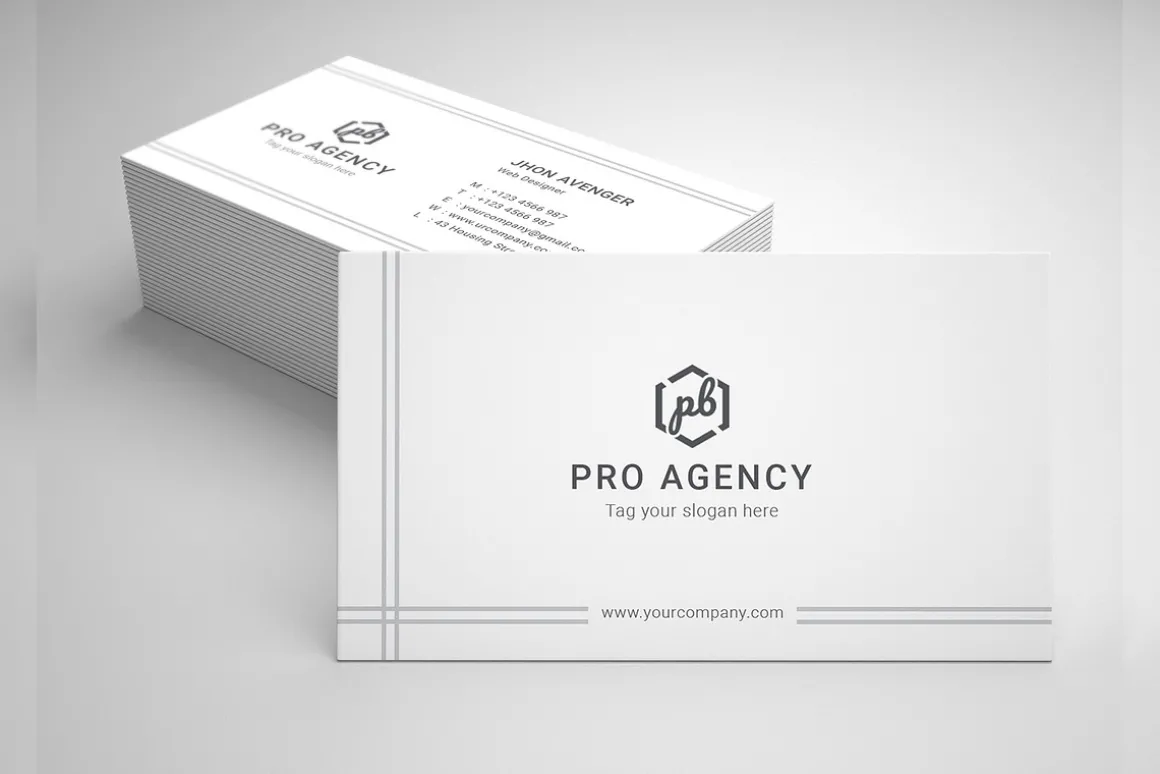 Pro-Agency Business Card