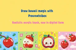Procreate Acrylic Marker Brushes