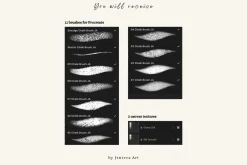 Procreate Chalk Brush Set