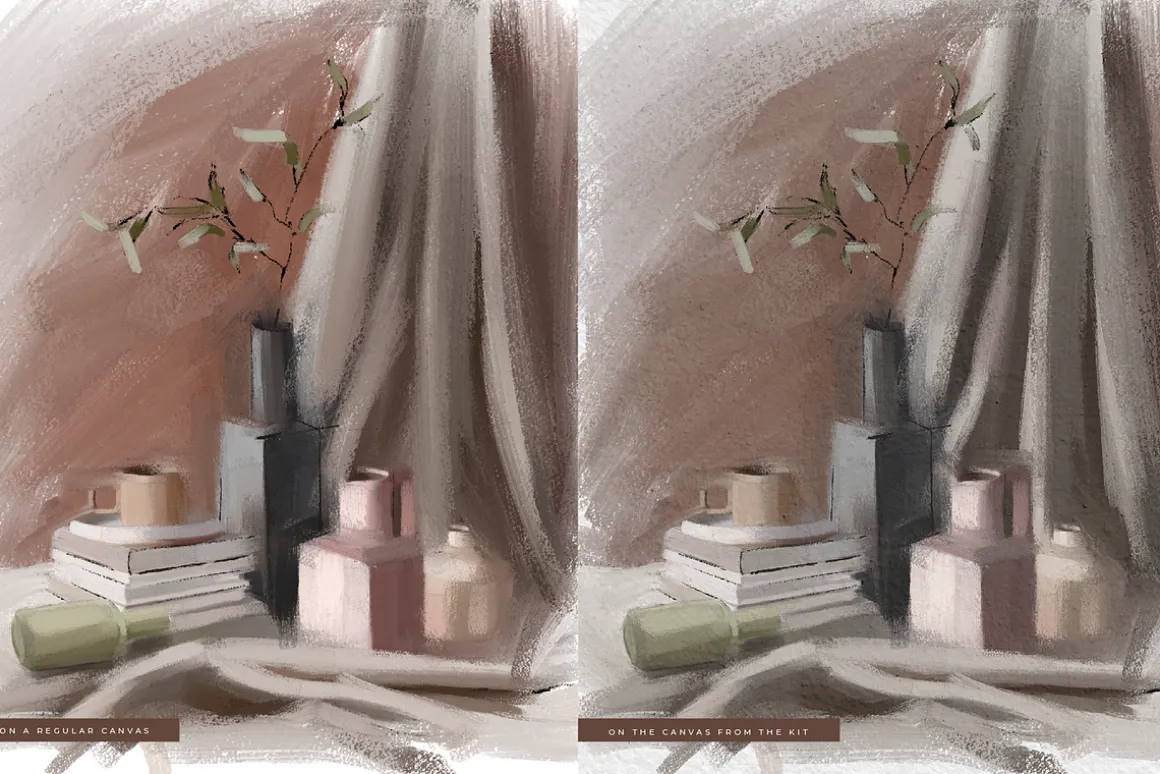 Procreate Gouache Brush Set & Paper