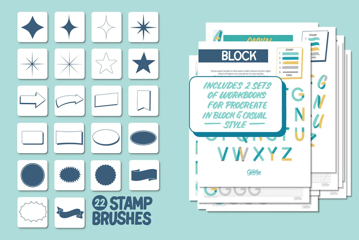 Procreate Sign Painting Brush Pack