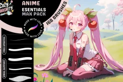 Procreate Anime MaxPack Brushes