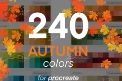 240 Procreate Autumn Color Palette