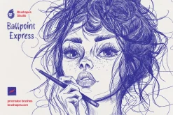 Procreate Ballpoint Pen Brushes