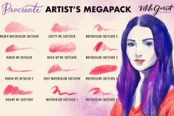 Procreate Brush Bundle Artistic