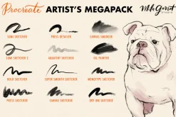 Procreate Brush Bundle Artistic