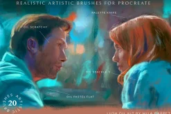 Procreate Brush Bundle Artistic