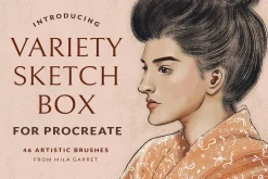 Procreate Brush Bundle Artistic