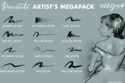 Procreate Brush Bundle Artistic
