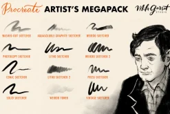 Procreate Brush Bundle Artistic
