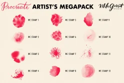 Procreate Brush Bundle Artistic