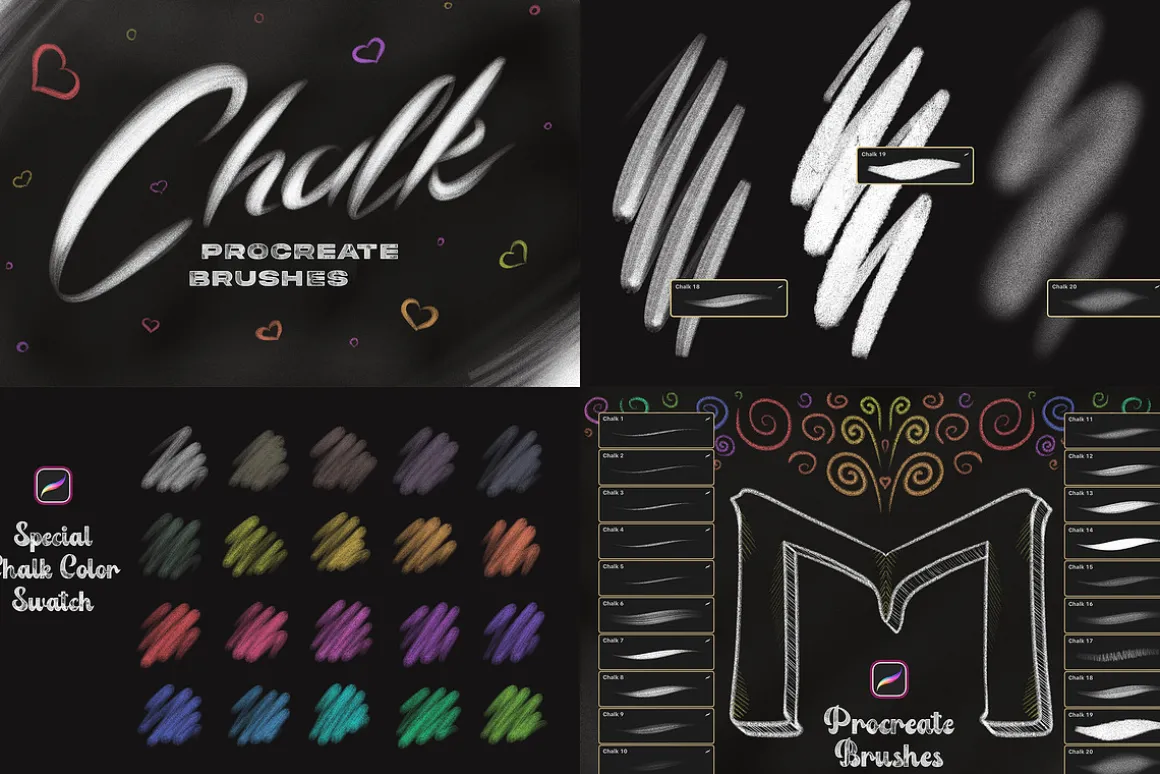 368 Procreate Brushes Bundle