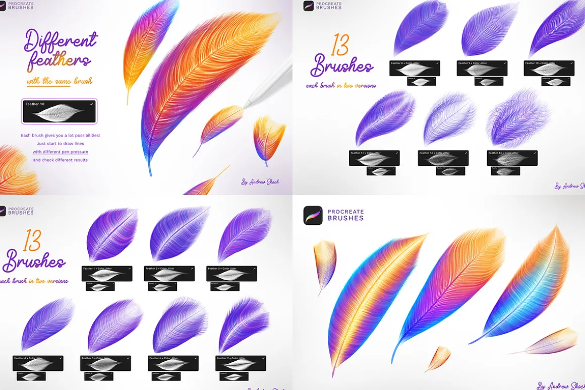 368 Procreate Brushes Bundle
