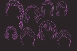 Procreate Children Hairstyles