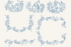 Procreate Chinoiserie Florals