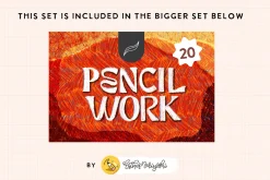 Procreate Colored Pencils Brush Set