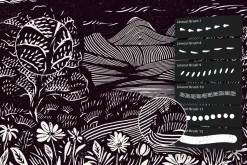 Procreate Craftsman Linocut Brushes