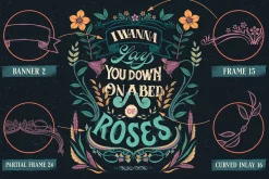 Procreate Design Brush Stamp Kit 2