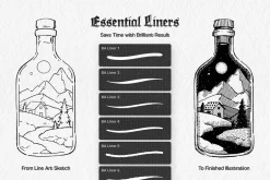 Procreate Essential Liner Brushes