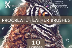 Procreate Feather Brushes