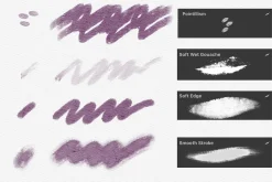 Procreate Gouache Brush Set
