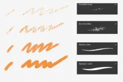 Procreate Gouache Brush Set