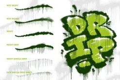 Procreate Graffiti Brush Bundle