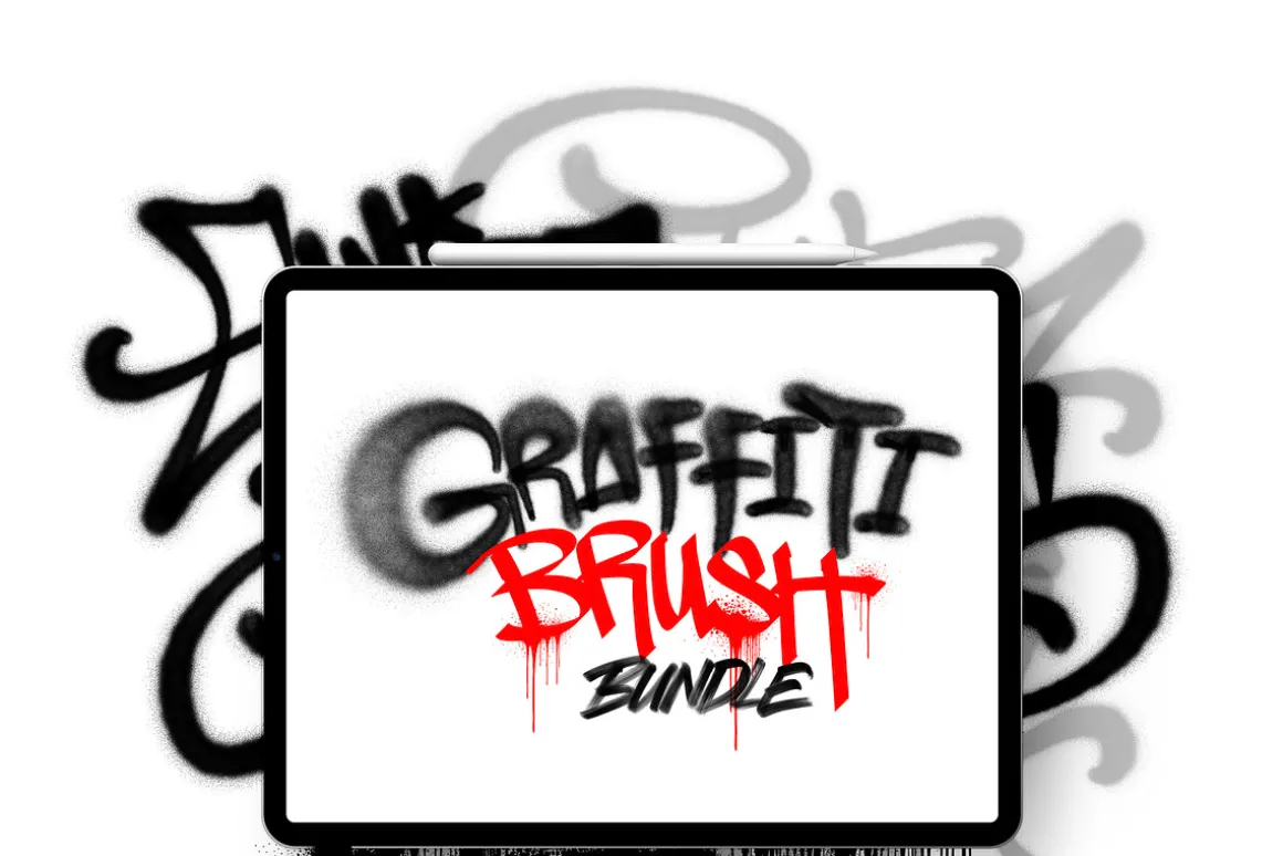 Procreate Graffiti Brush Bundle