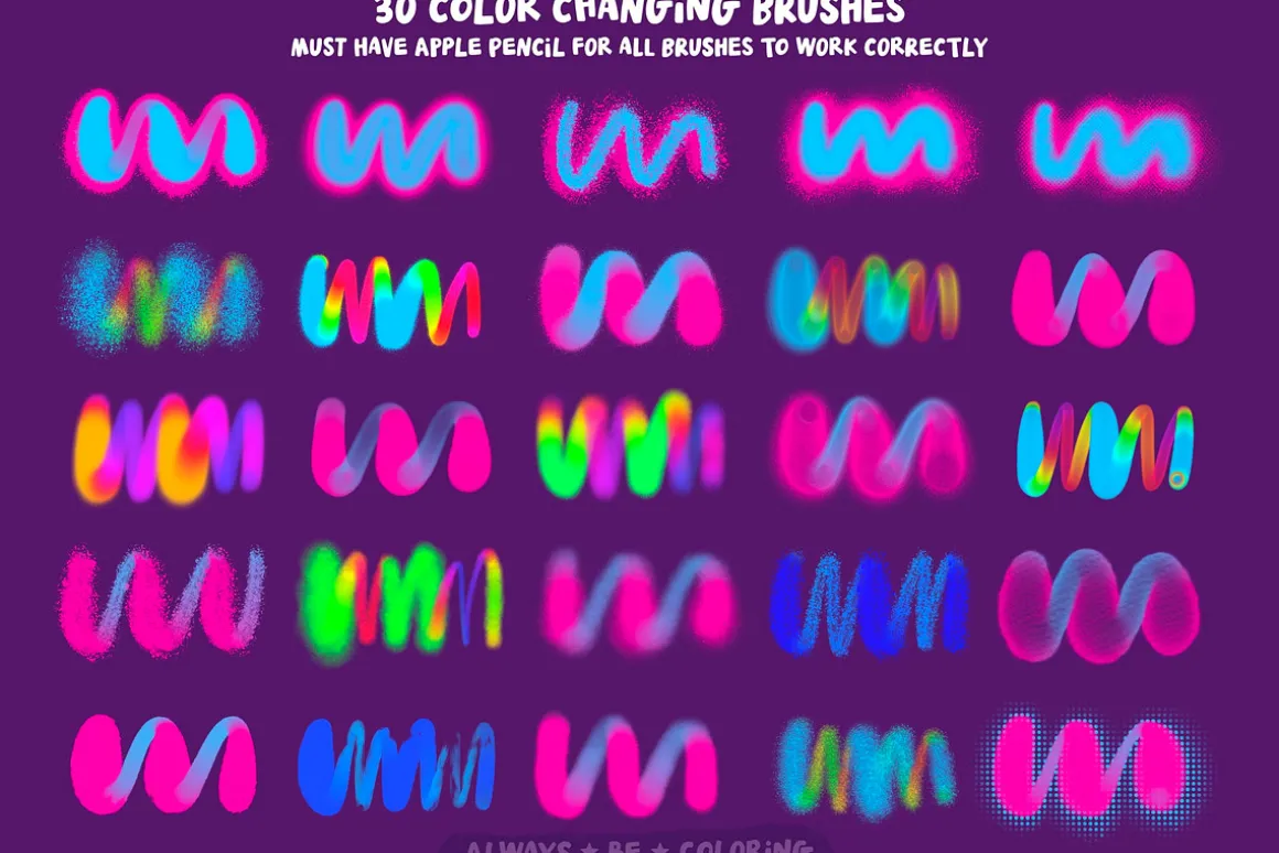 Procreate Graffiti Spray Paint Set