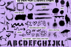 Procreate Graffiti Spray Paint Set