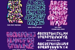 Procreate Graffiti Spray Paint Set