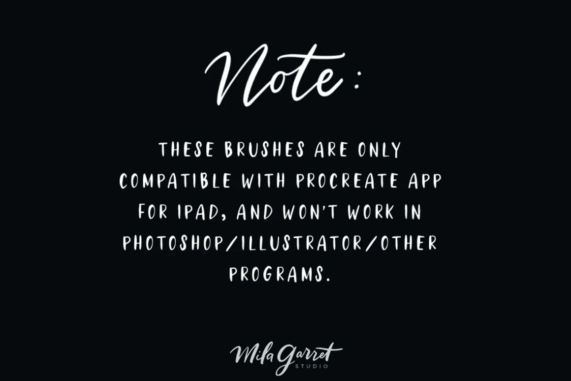 Procreate Lettering Brush Bundle