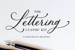Procreate Lettering Brush Bundle