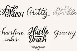 Procreate Lettering Brush Bundle