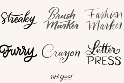 Procreate Lettering Brush Bundle