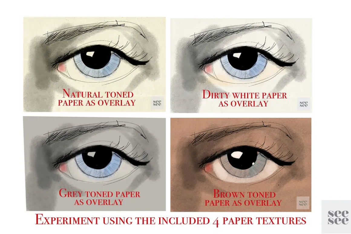Procreate Line & Wash Brush Set