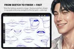 165 Procreate Lips Stamps