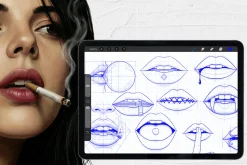 165 Procreate Lips Stamps