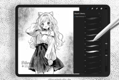 Procreate Manga Cross Hatching
