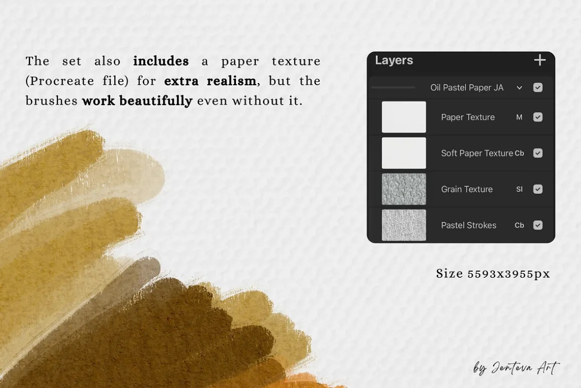 Procreate Oil Pastel Brushes
