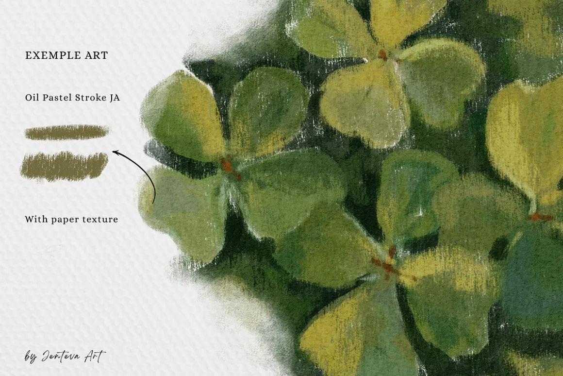 Procreate Oil Pastel Brushes