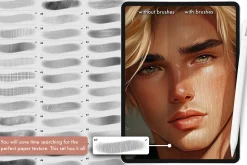 Procreate Paper Texture Brushes
