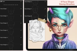 PROCREATE PORTRAIT CREATOR TOOLKIT