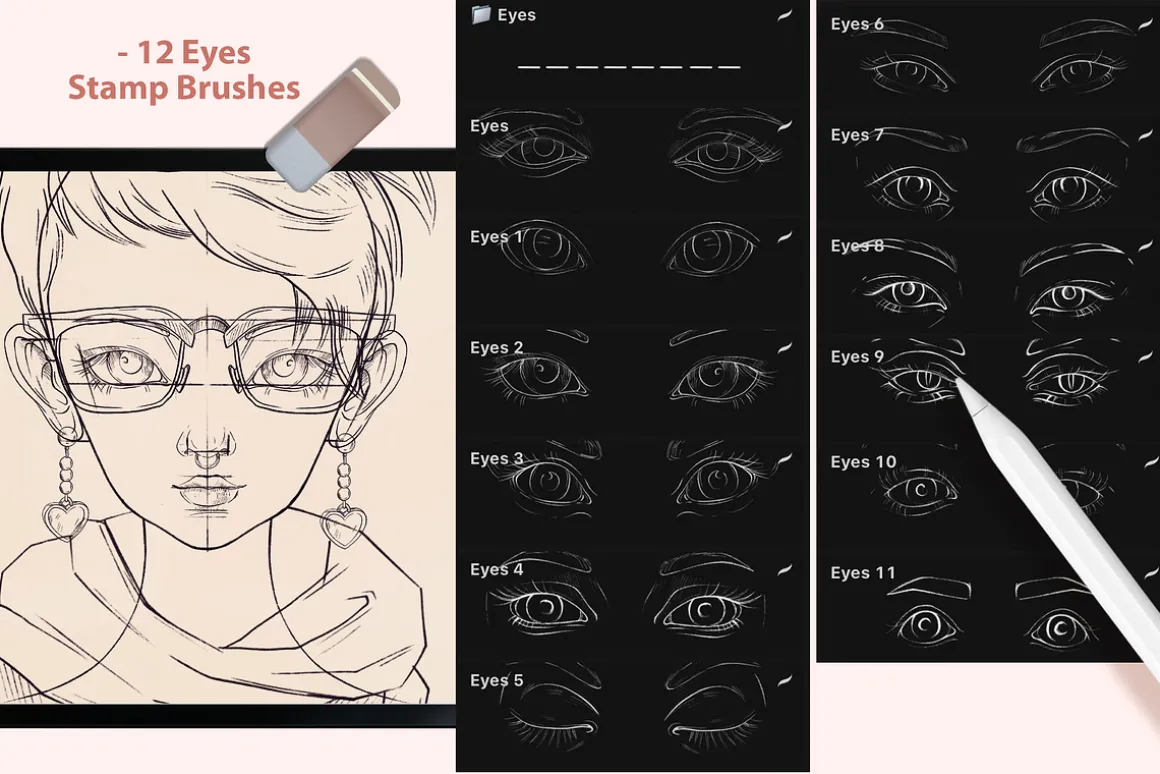 PROCREATE PORTRAIT CREATOR TOOLKIT