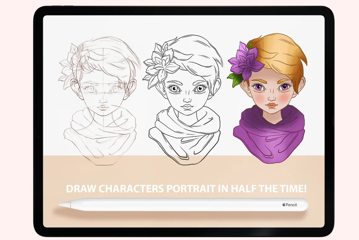 PROCREATE PORTRAIT CREATOR TOOLKIT