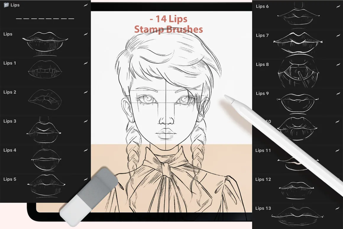PROCREATE PORTRAIT CREATOR TOOLKIT