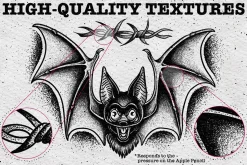 120 Procreate Tattoo Brushes
