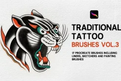 Procreate - Traditional Tattoo Brush